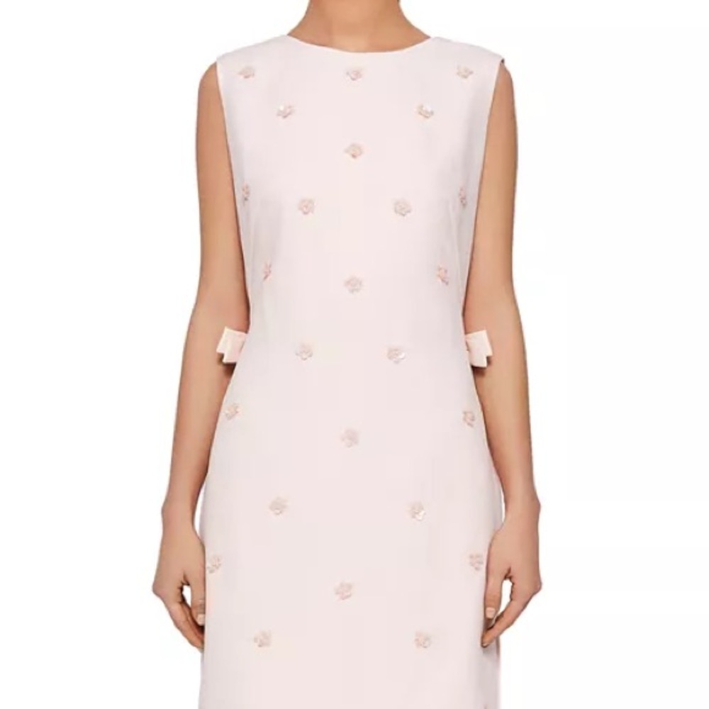Ted Baker Bow Embellished Tunic Dress in Pink - Size 1 US 4